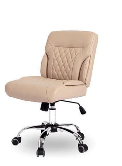 Customer & Technician Chair Combo - Sand Cream