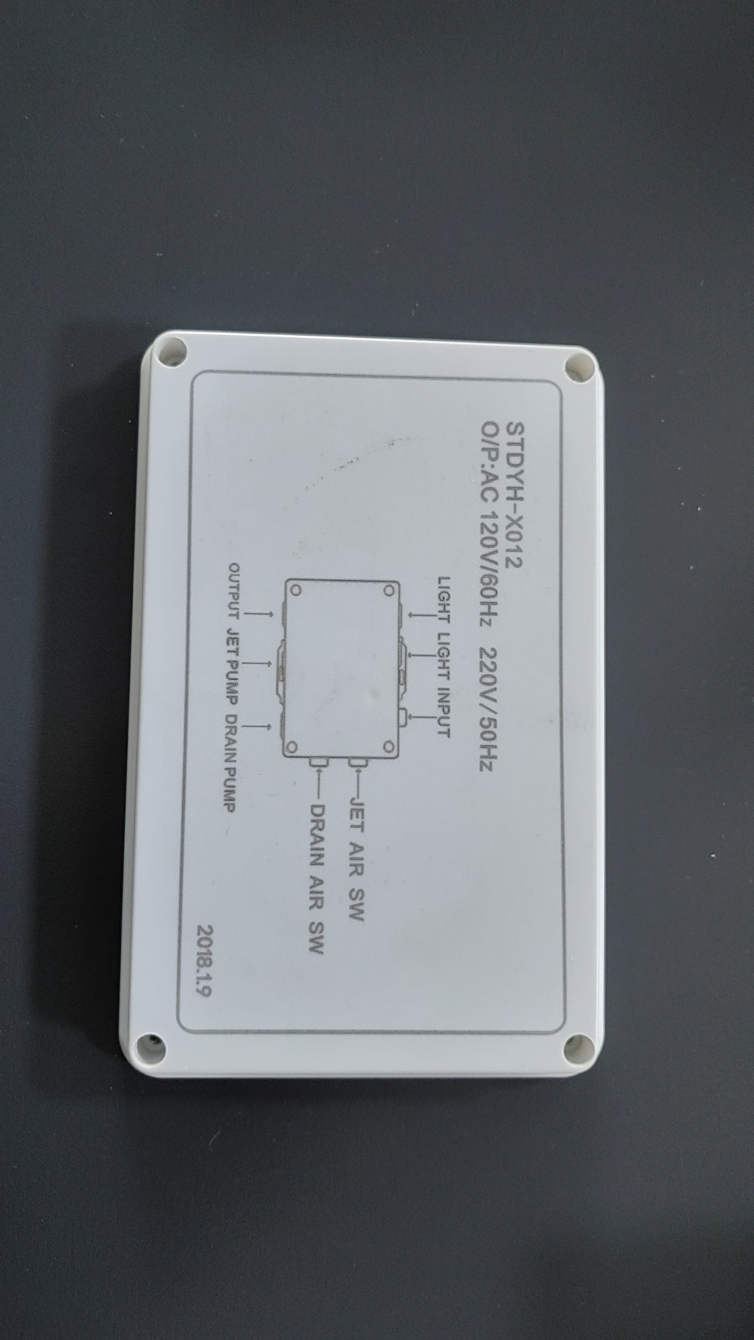 Pedicure Spa Chair Power Supply Box