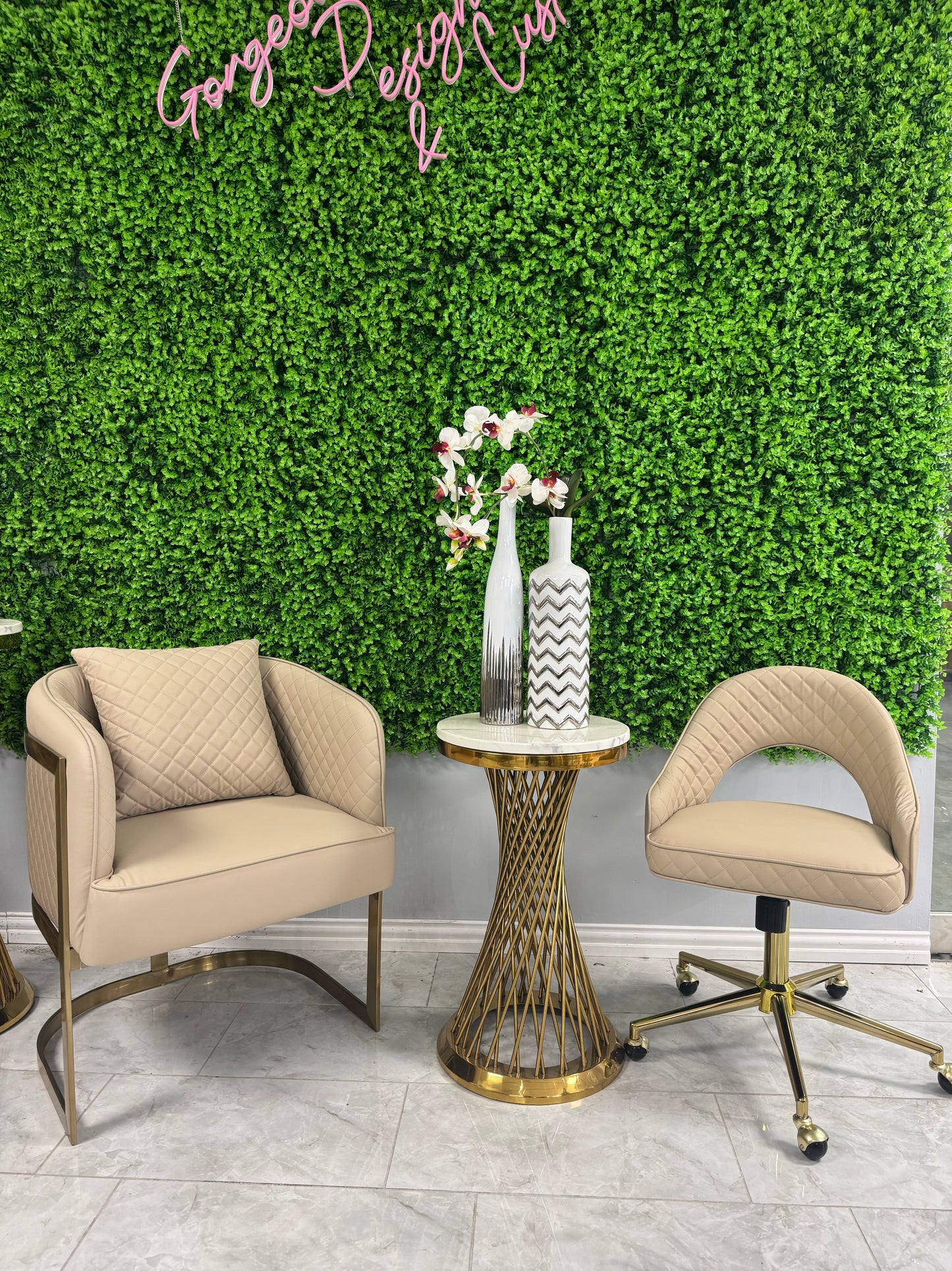 Combo Modern Customer - Tech Chairs with Z Stand
