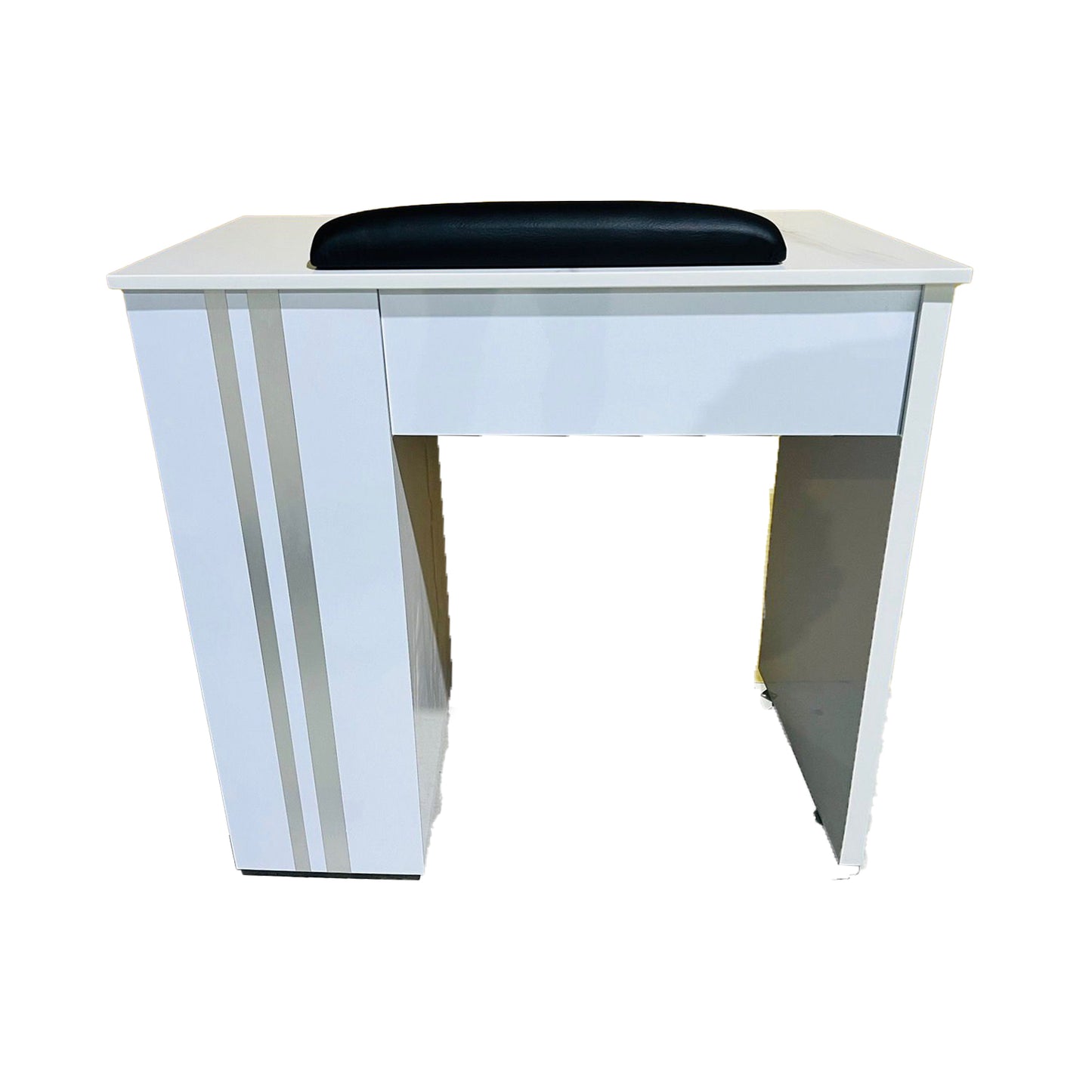 Manicure Nail Table Marble Countertop White and Grey