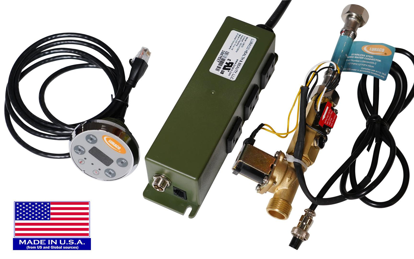 LURACO Spa Massage Pedicure Chair Autofill system / Smart System.