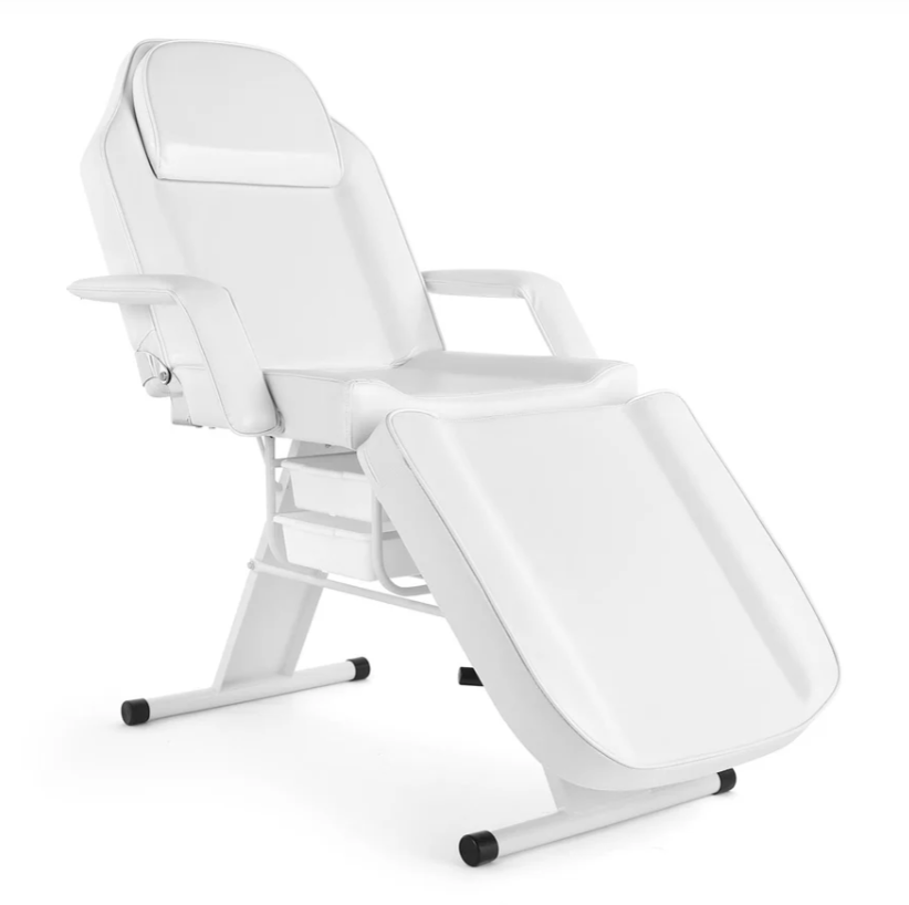 BETHANY HYDRAULIC FACIAL CHAIR BY DERMALOGIC WHITE