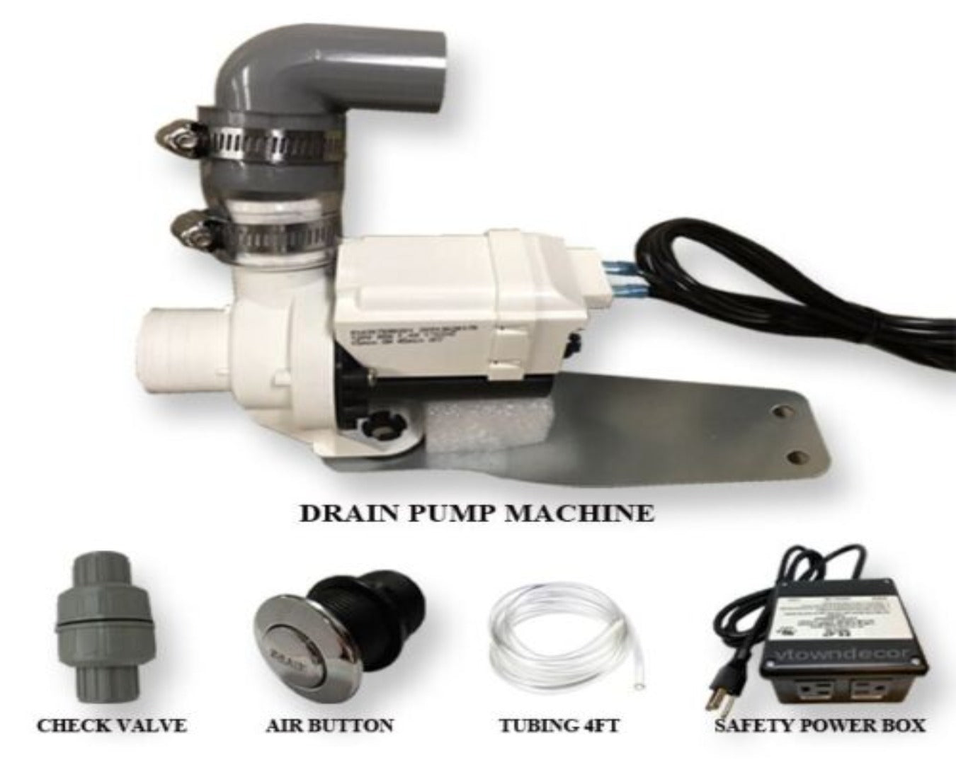 PEDICURE SPA DISCHARGE PUMP/ DRAIN SPA (GIFT)