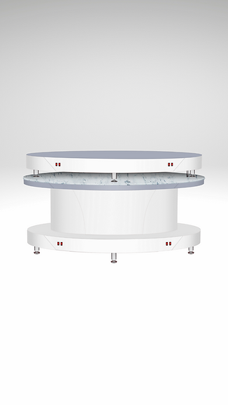 Cowboy Nail Dryer Station Marble Countertop OVAL