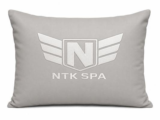 GREY WAIST PILLOW PL152# L18 X W14