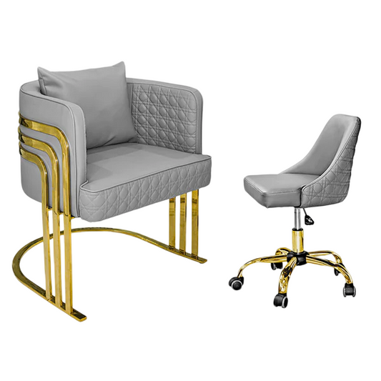 Cosmo customer chair set grey