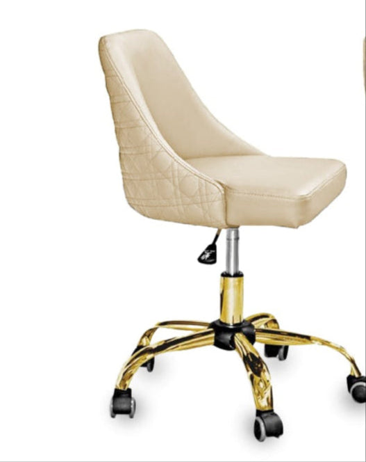 Customer & Technician Chair Combo - Sand Cream